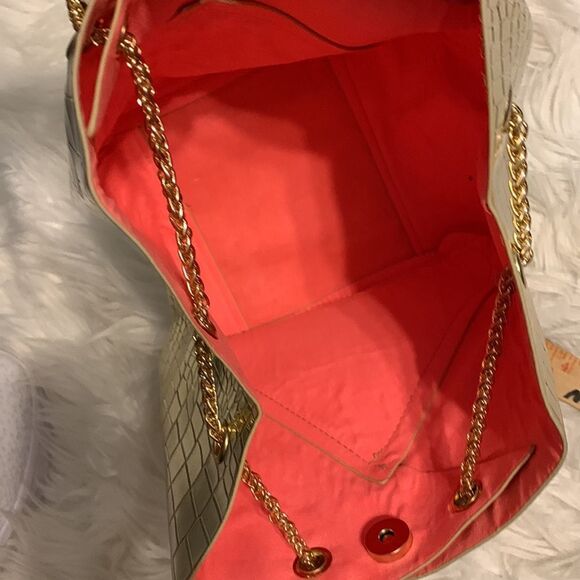 Simply Southern gold leather BunchyBag NWT - Picture 5 of 9